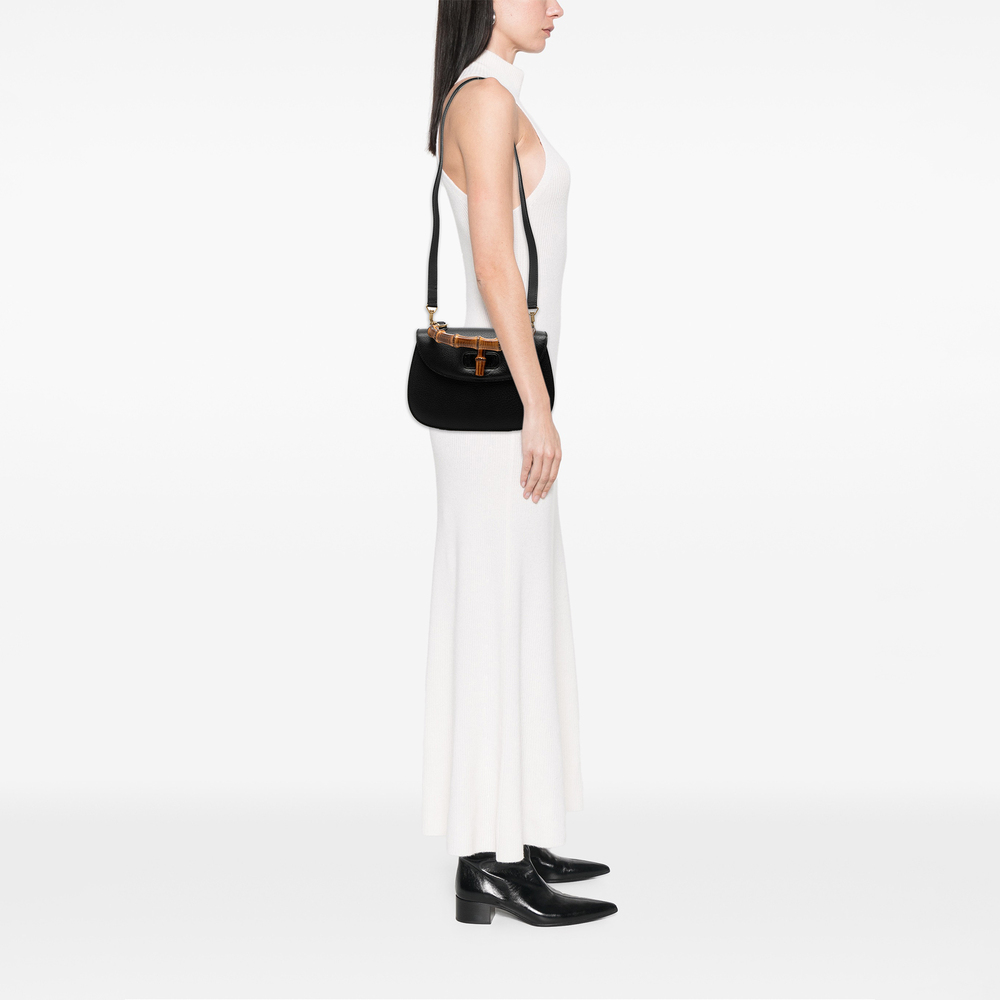 Pre-Loved Gucci Calfskin Bamboo Night - Picture 7 of 8